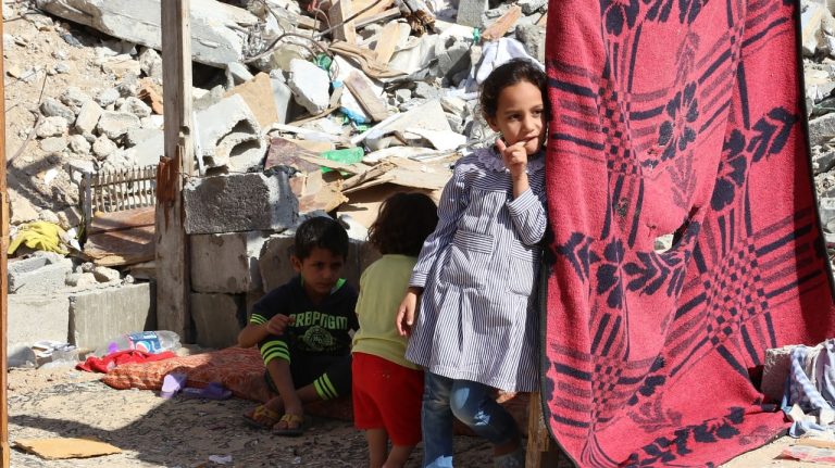 Près de 50  enfants ont été tués lors des manifestations à Gaza