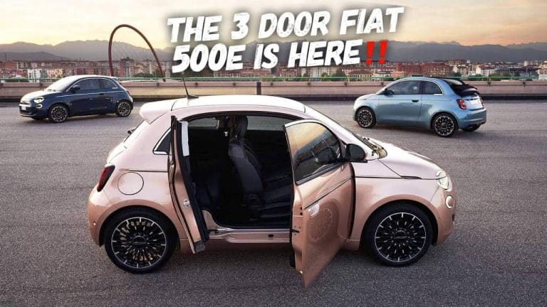 Fiat dévoile la 500 3+1, une voiture électrique pour petite famille ou jeune couple !